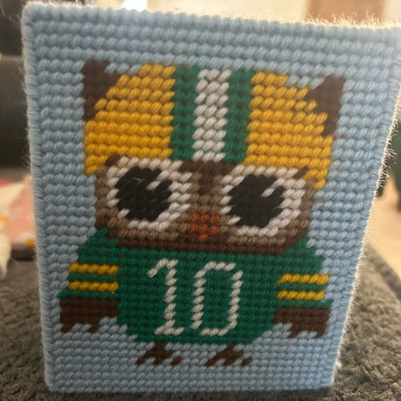 Blue packers Kleenex Box cover - Picture 3 of 4